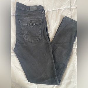 Black true religion skinny jeans size 31